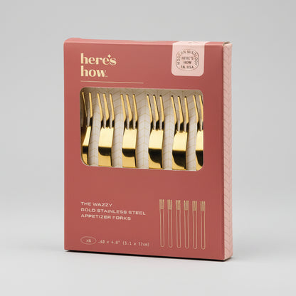 The Wazzy Appetizer Forks