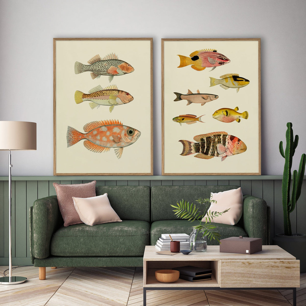 Stunning Fish Print Artwork