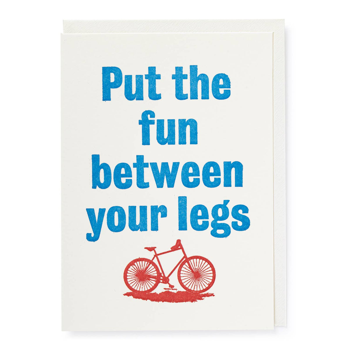 Bicycle Fun | Letterpress Cards | Greeting Card