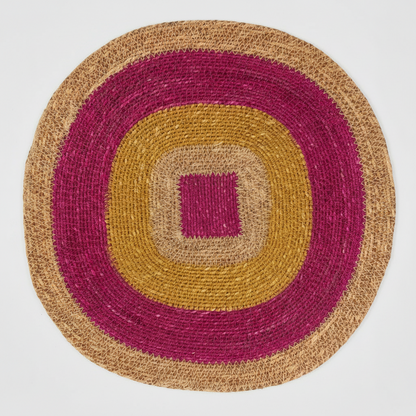 Mada Table Mat - Fuchsia Pink
