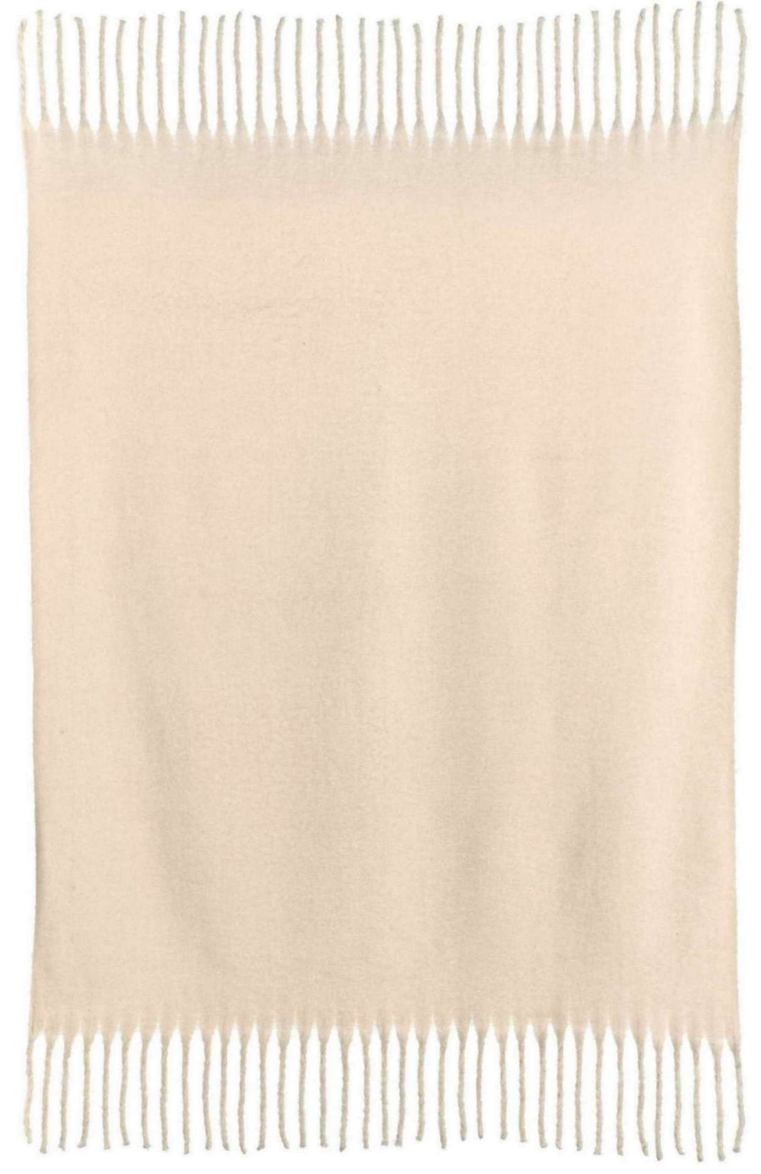 Plain Isabel Throw Neige
