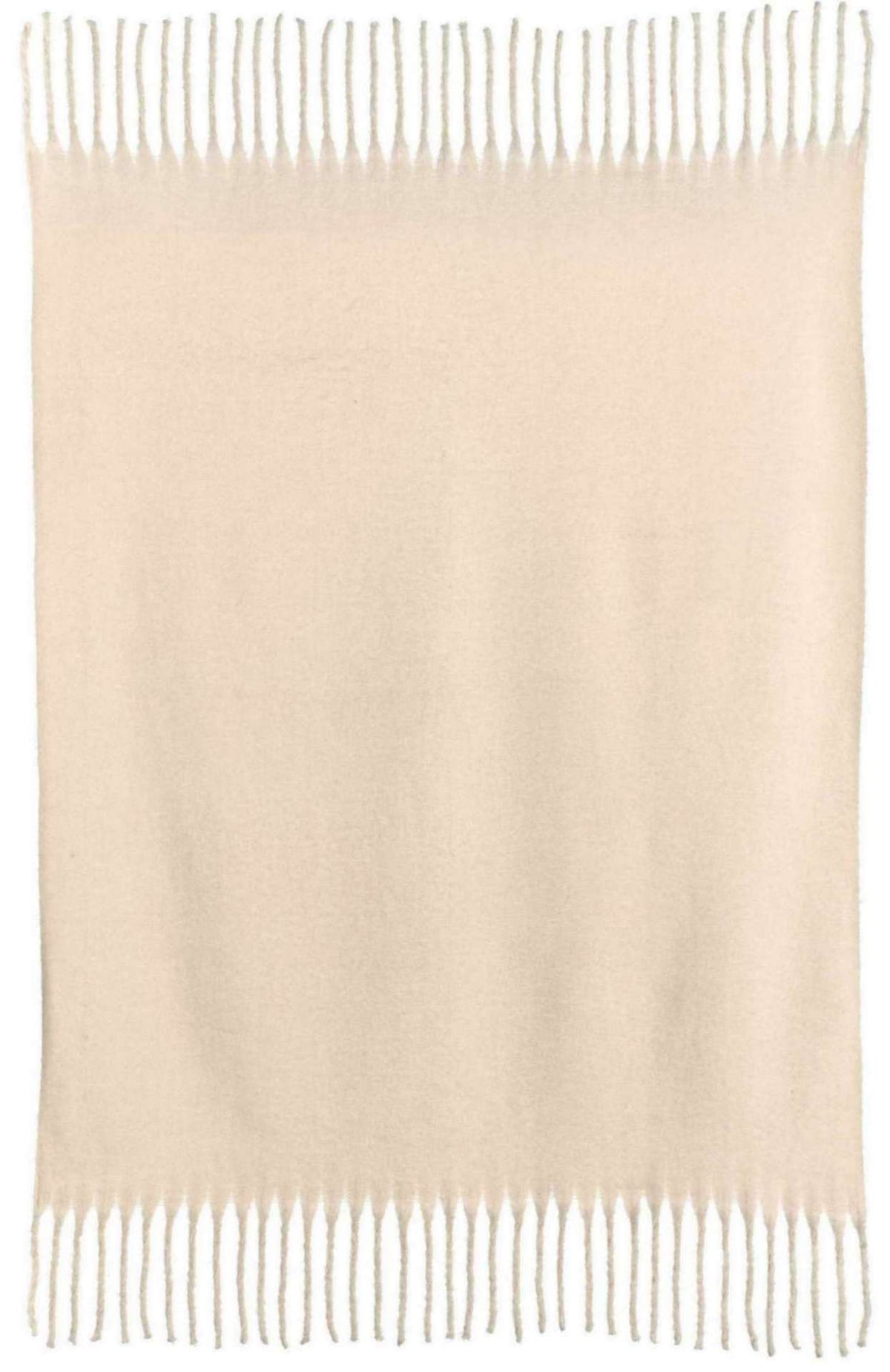 Plain Isabel Throw Neige