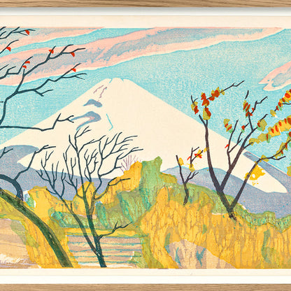 Fuji in Autumn Art Print
