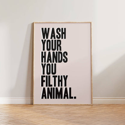 Wash Your Hands Print