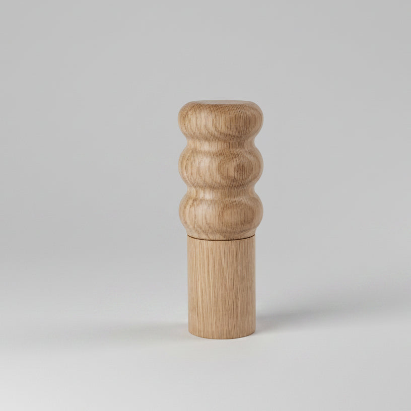 Edgar Oiled Oak Salt and Pepper Grinder