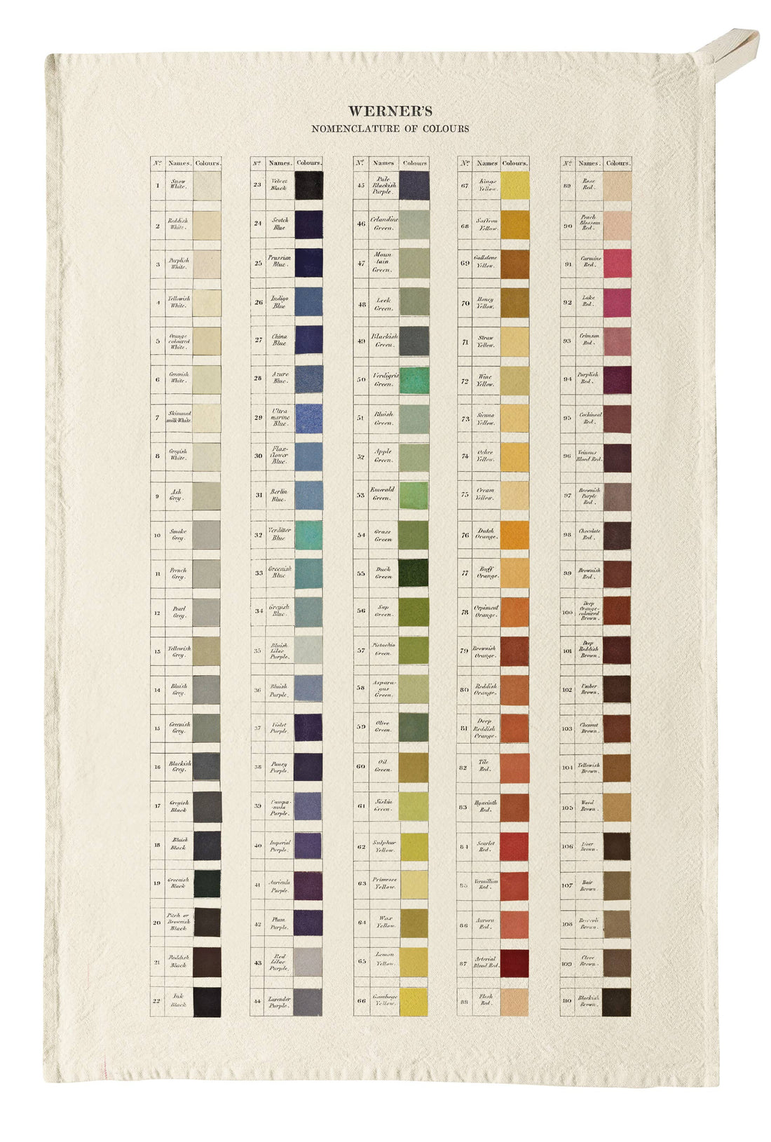 Organic Cotton Tea Towel - Werner&