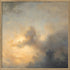 Clouds V Art Print in Blue Tones