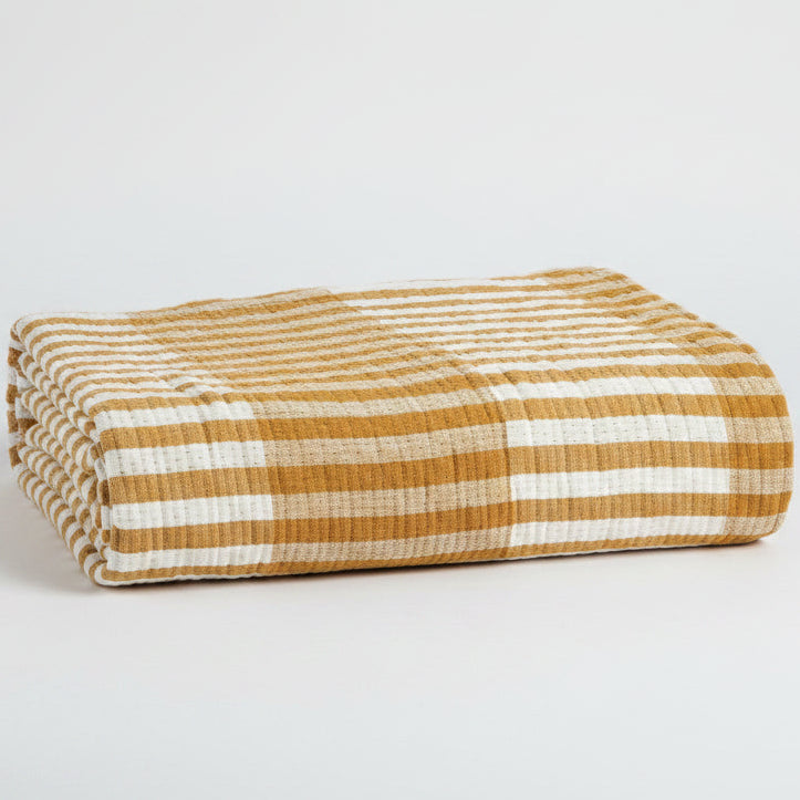 Calista Safran Bedspread 180 x 260 cm