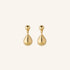 Driplet Raindrop Earrings in Gold or Silver