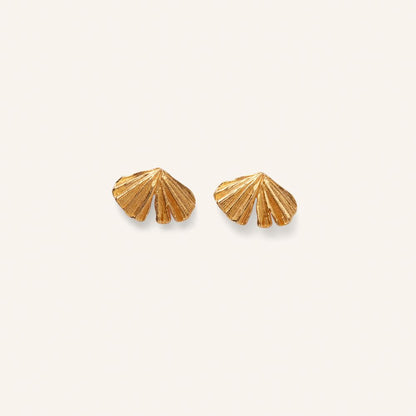 Autumn Leaf Stud Earrings