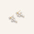 Elegant Blossom Pearl Earrings