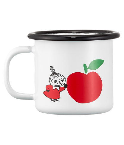 MOOMIN | Enamel Mug | Joyful Apples | 0.15 L