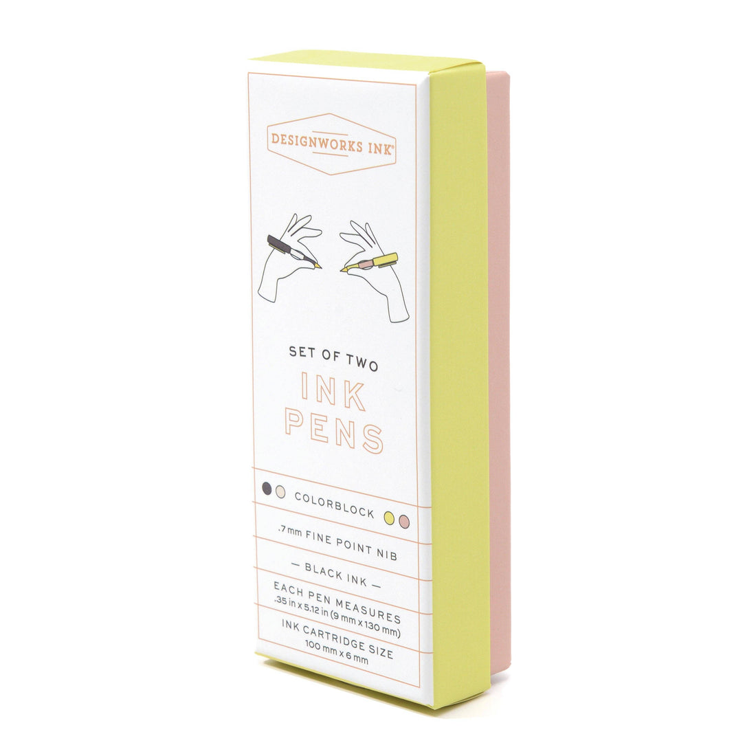 Designworks Ink Colour Block Pens - Off White&amp;Taupe (Set 2)