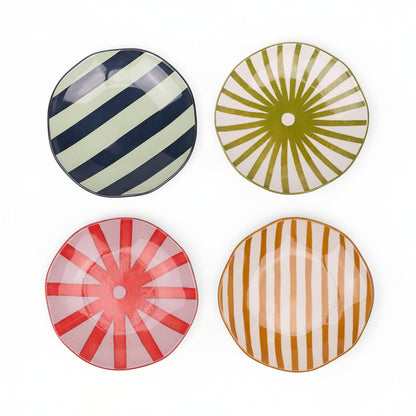 Marley Appetizer Plates - Set of 4