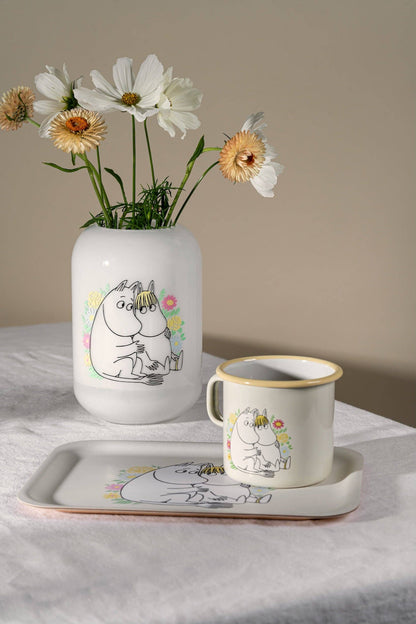 MOOMIN | Enamel Mug X Large | Flowers | 0.55L
