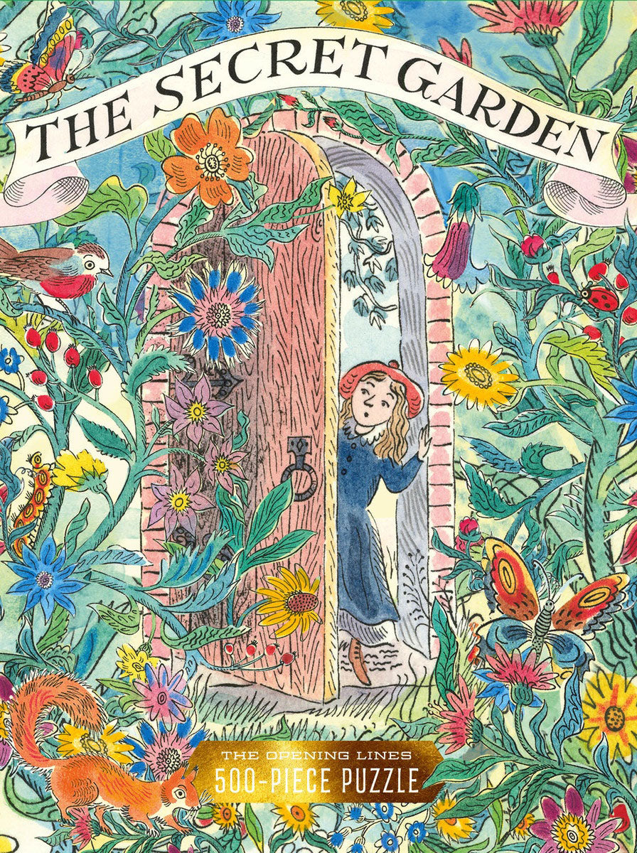 Secret Garden Opening Lines 500 Piece Jigsaw