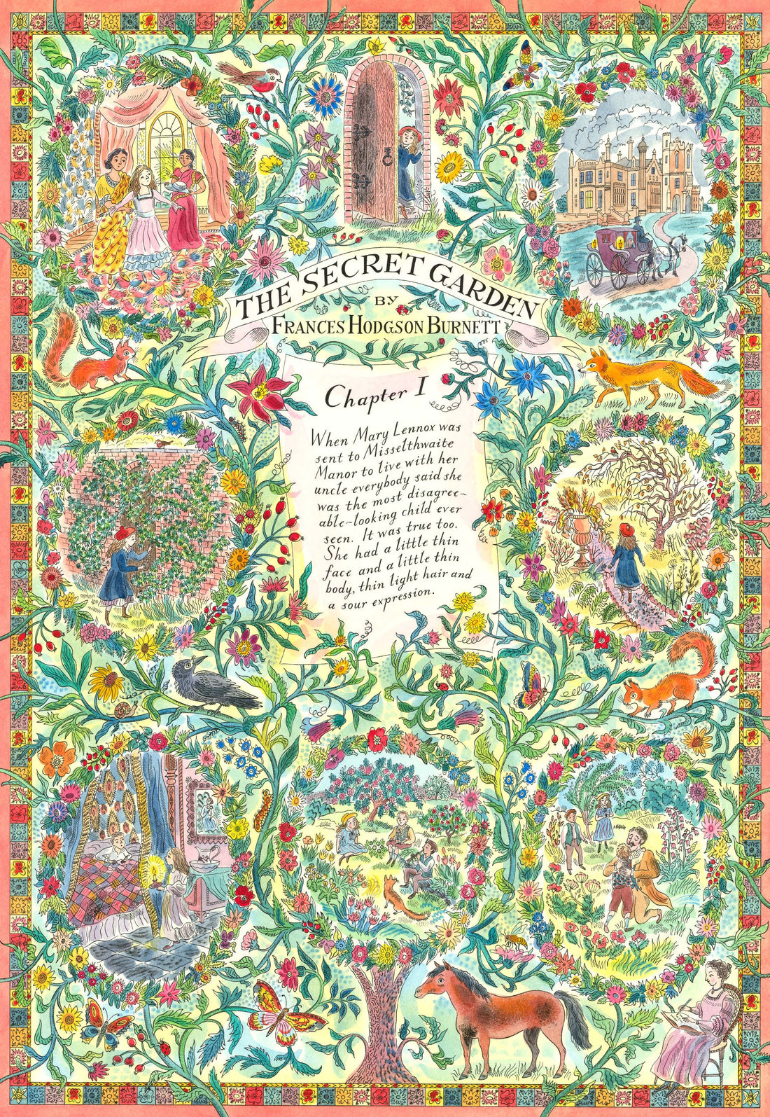 Secret Garden Opening Lines 500 Piece Jigsaw