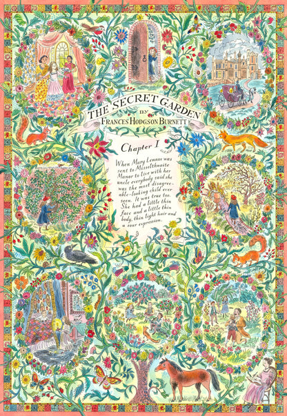 Secret Garden Opening Lines 500 Piece Jigsaw