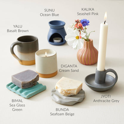 SUNU Stoneware Essential Oil Burner