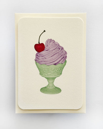 Lavender Chantilly Cream Greeting Card | Birthday Card