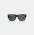 Agnes - Green Marble Transparent Sunglasses