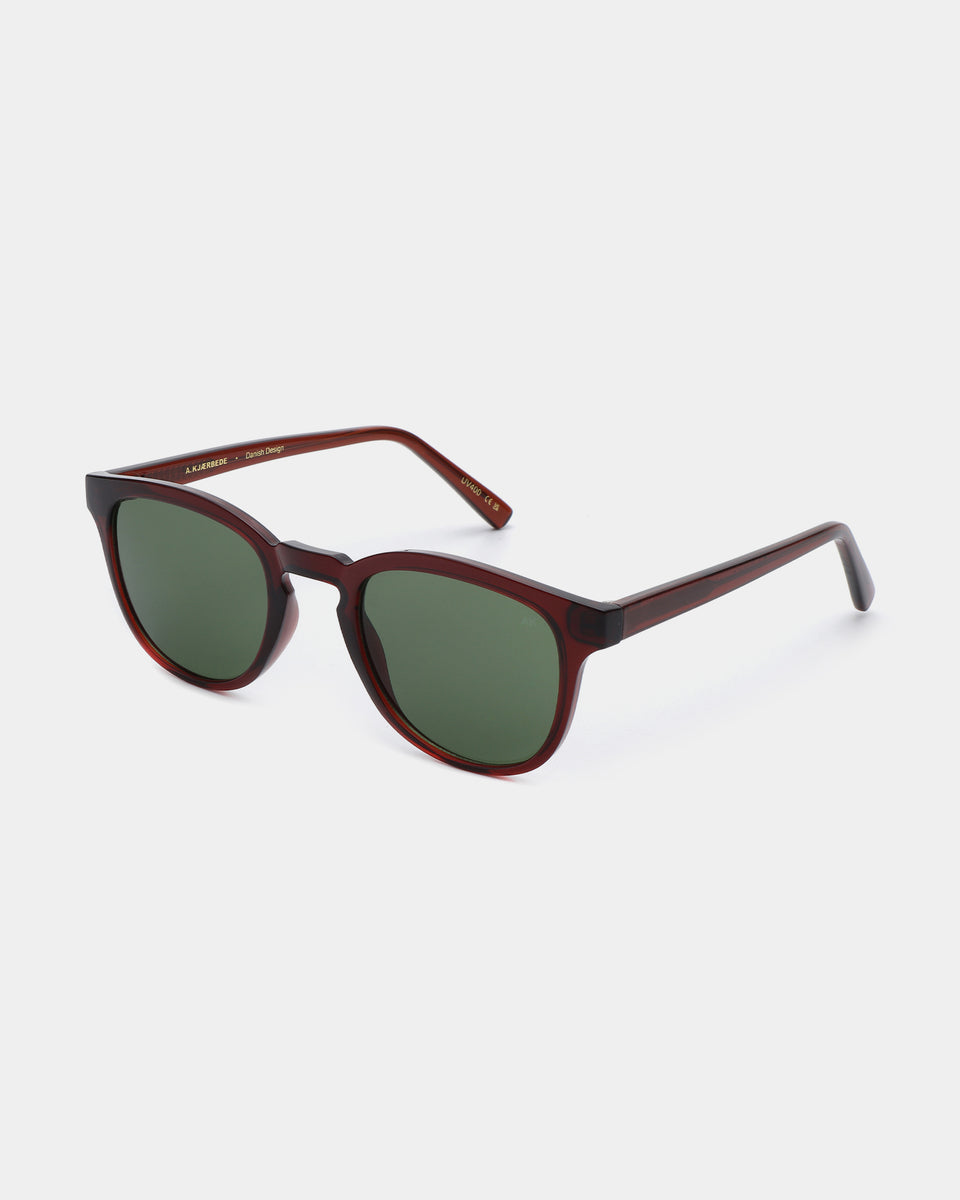 Bate Brown Transparent Sunglasses with UV Protection