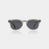 Bate Grey Transparent Sunglasses with UV400 Protection