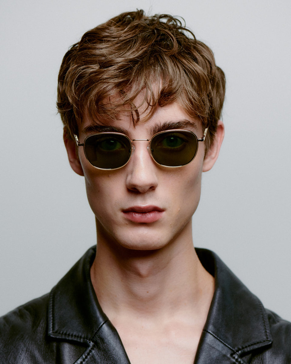 Hello Gold Sunglasses with UV400 Protection