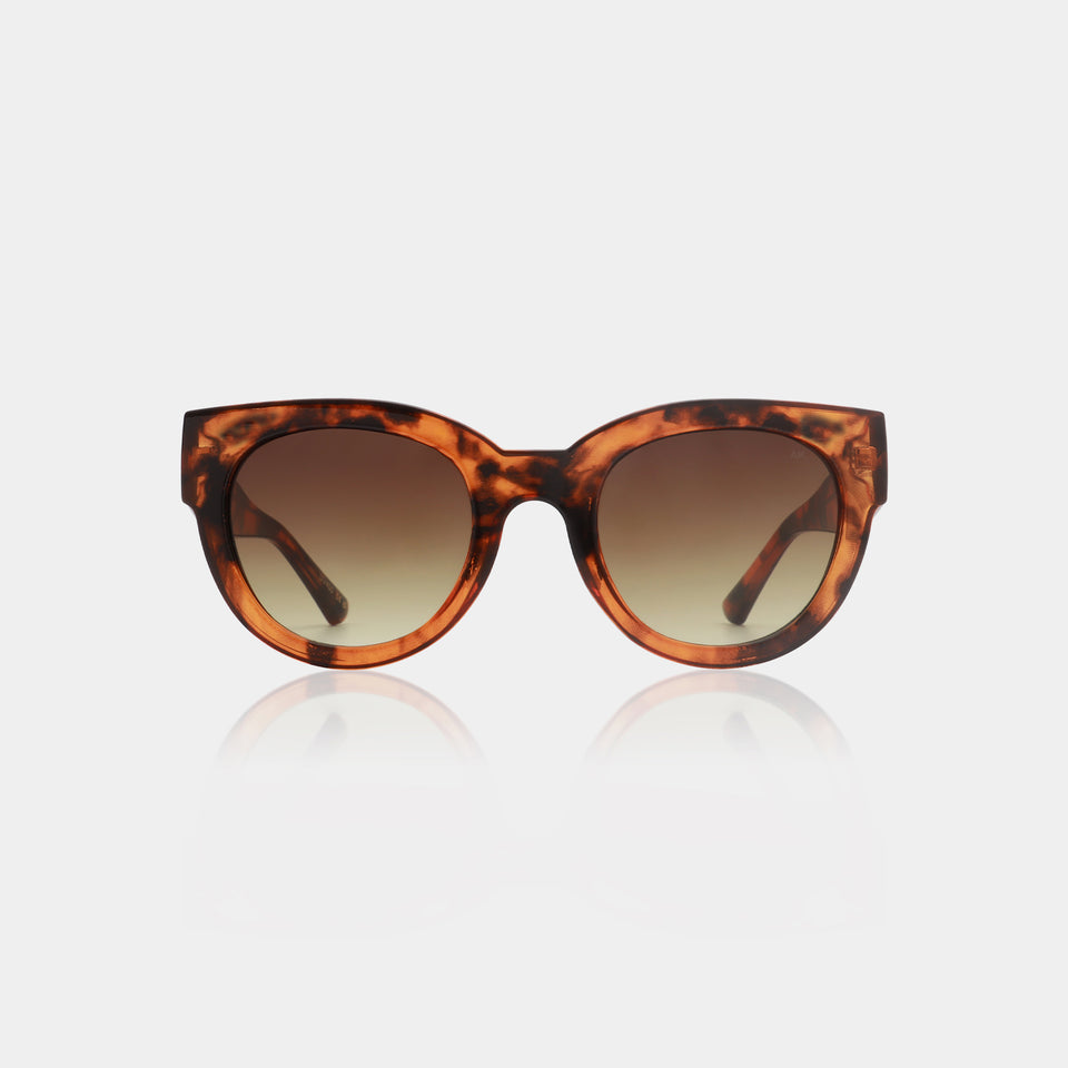 Lilly - Havana Sunglasses with UV400 Protection