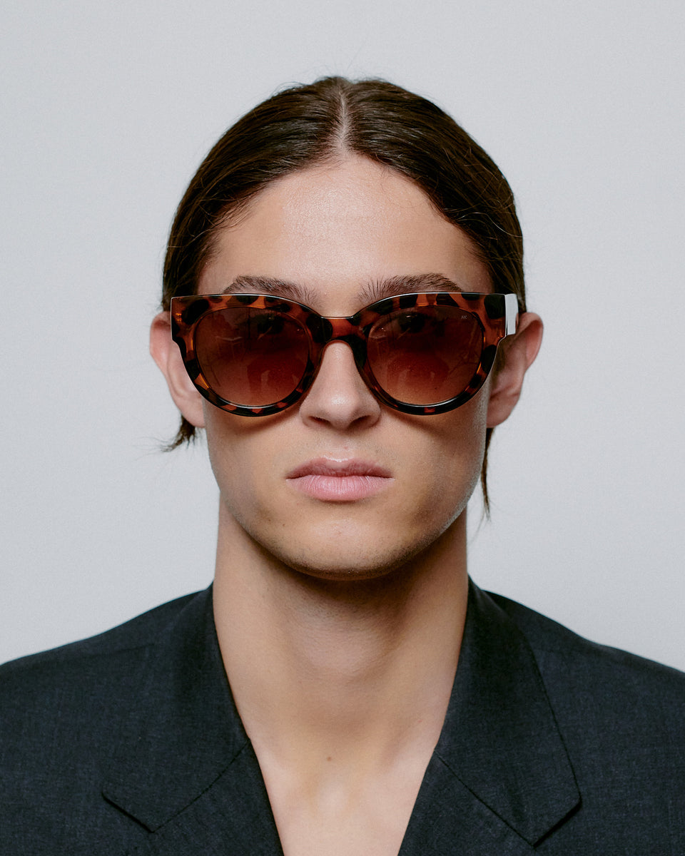 Lilly - Havana Sunglasses with UV400 Protection