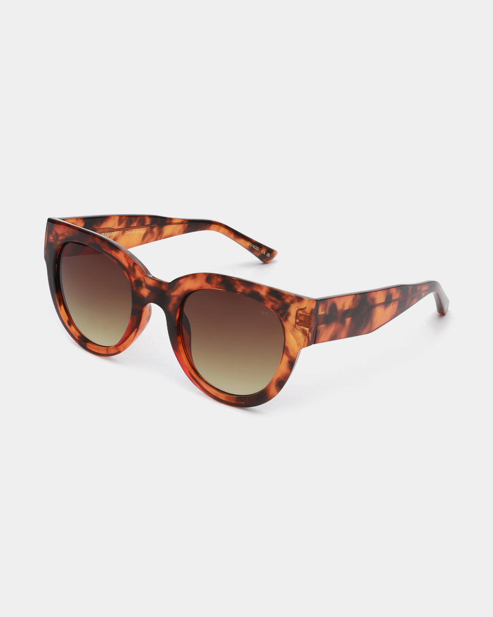 Lilly - Havana Sunglasses with UV400 Protection