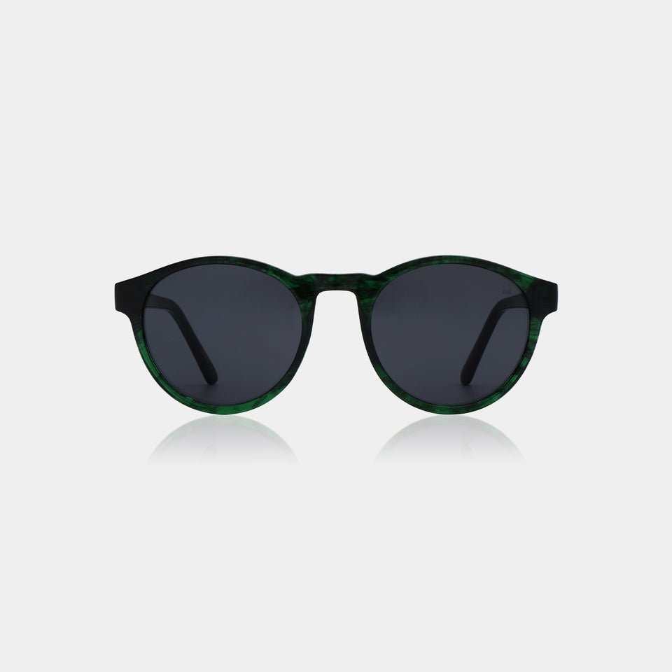 Marvin Green Marble Transparent Sunglasses