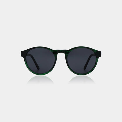 Marvin Green Marble Transparent Sunglasses