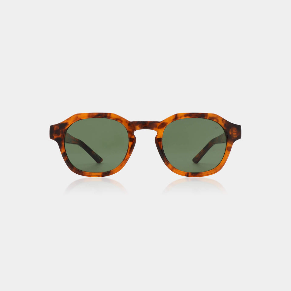 Zan - Havana Sunglasses with UV400 Protection