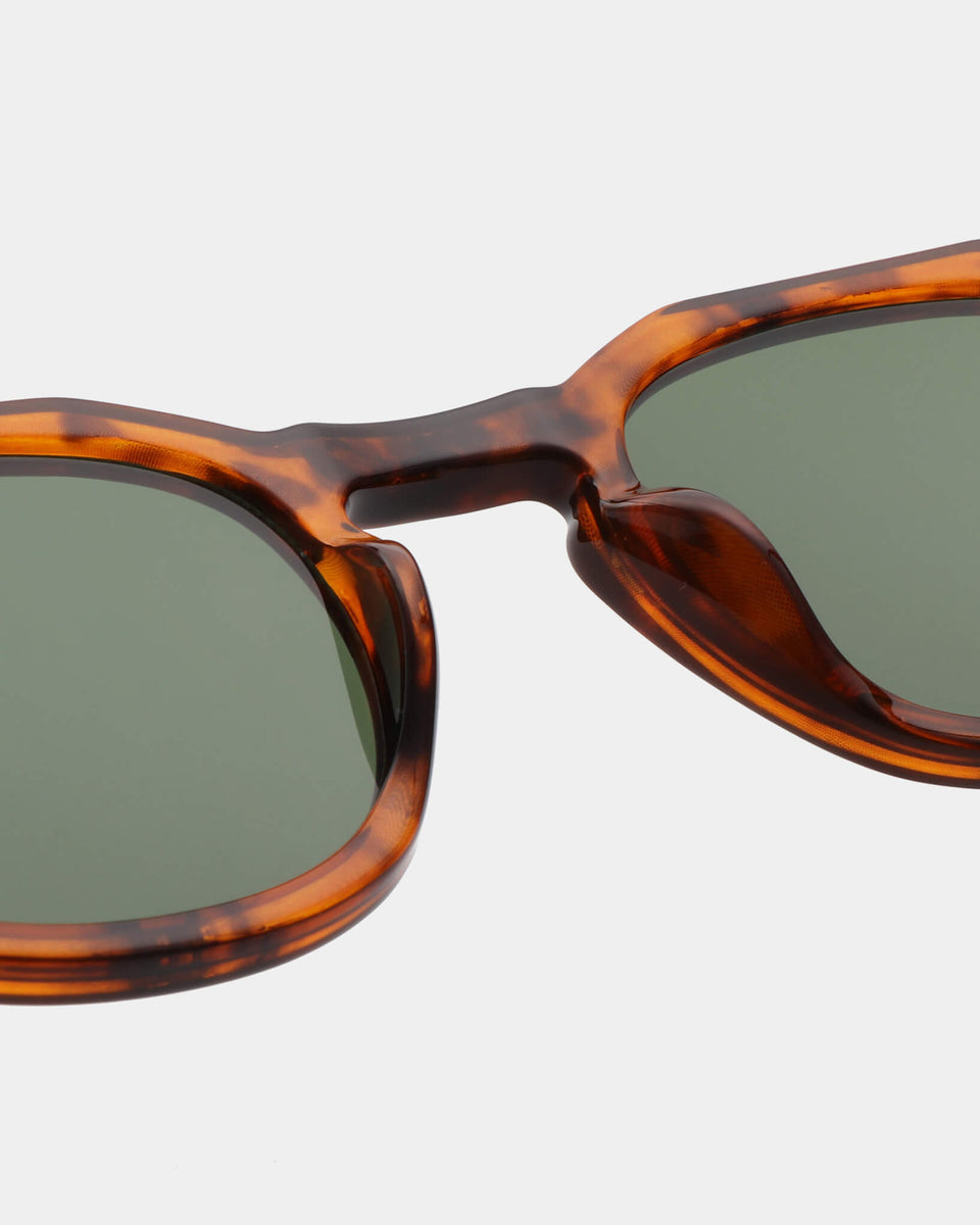 Zan - Havana Sunglasses with UV400 Protection