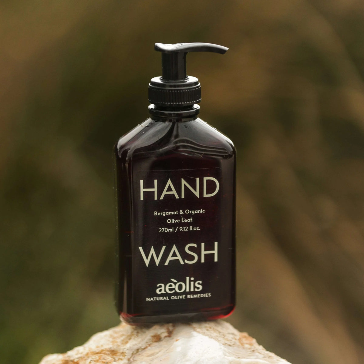 Bergamot &amp; Organic Olive Leaf Hand Wash - Aeolis