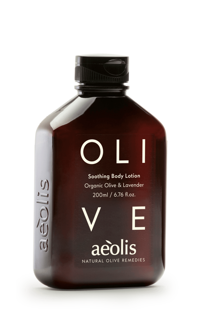 Calming Body Lotion with Organic Olive &amp; Lavender