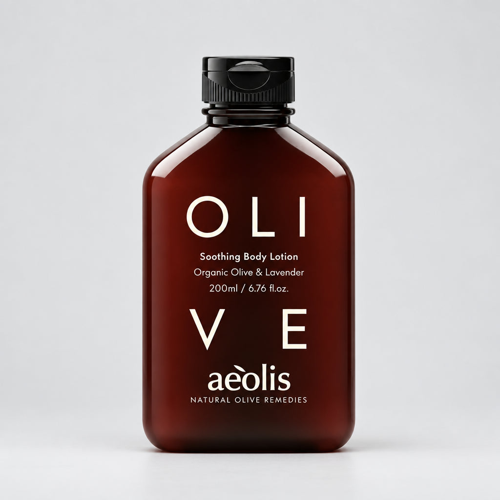 Calming Body Lotion with Organic Olive &amp; Lavender