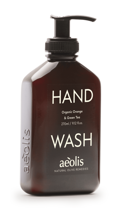 Organic Orange &amp; Green Tea Hand Wash - Aeolis Skincare