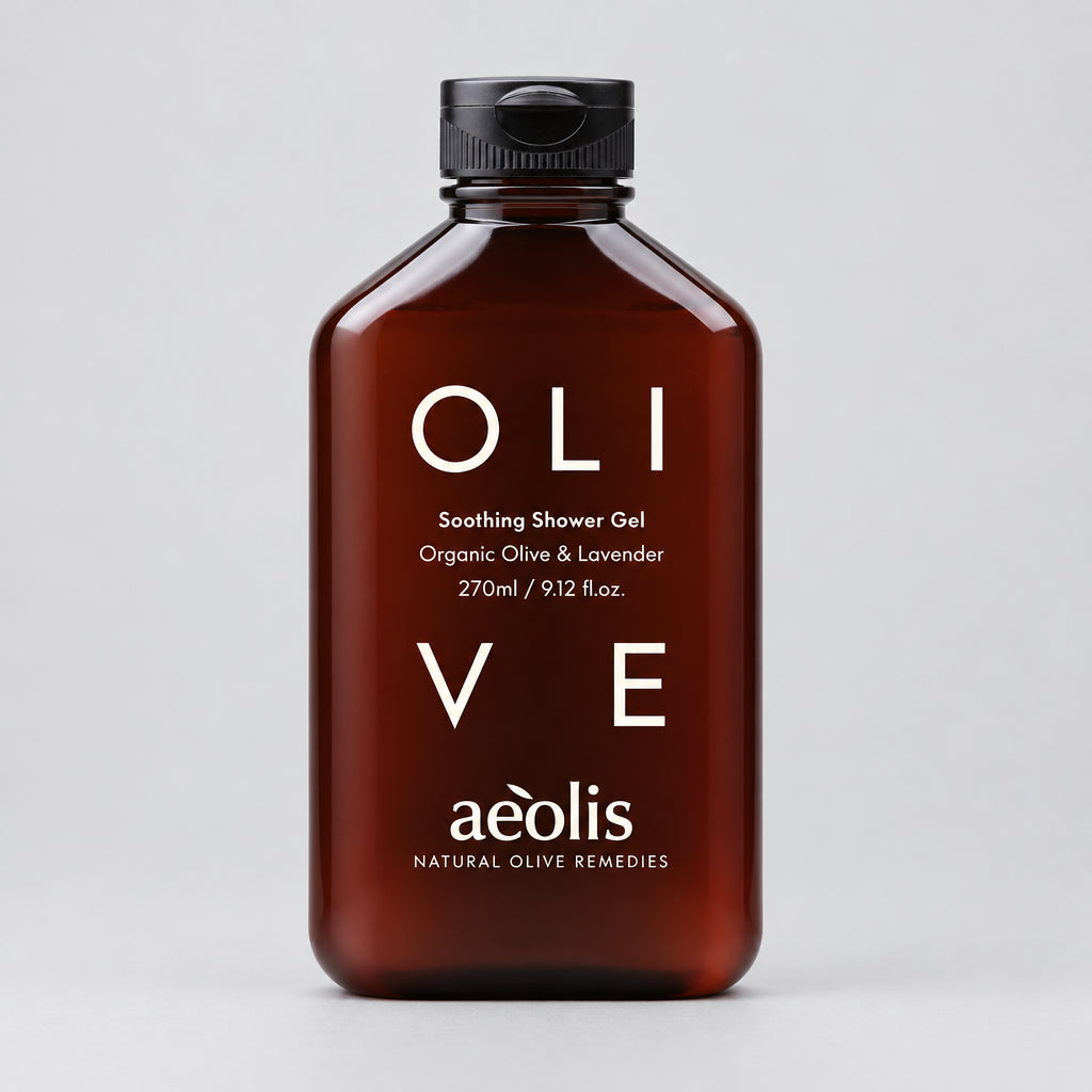 Soothing Shower Gel with Organic Olive &amp; Lavender