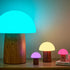 Alice Mushroom Lamp in Walnut and White Ash