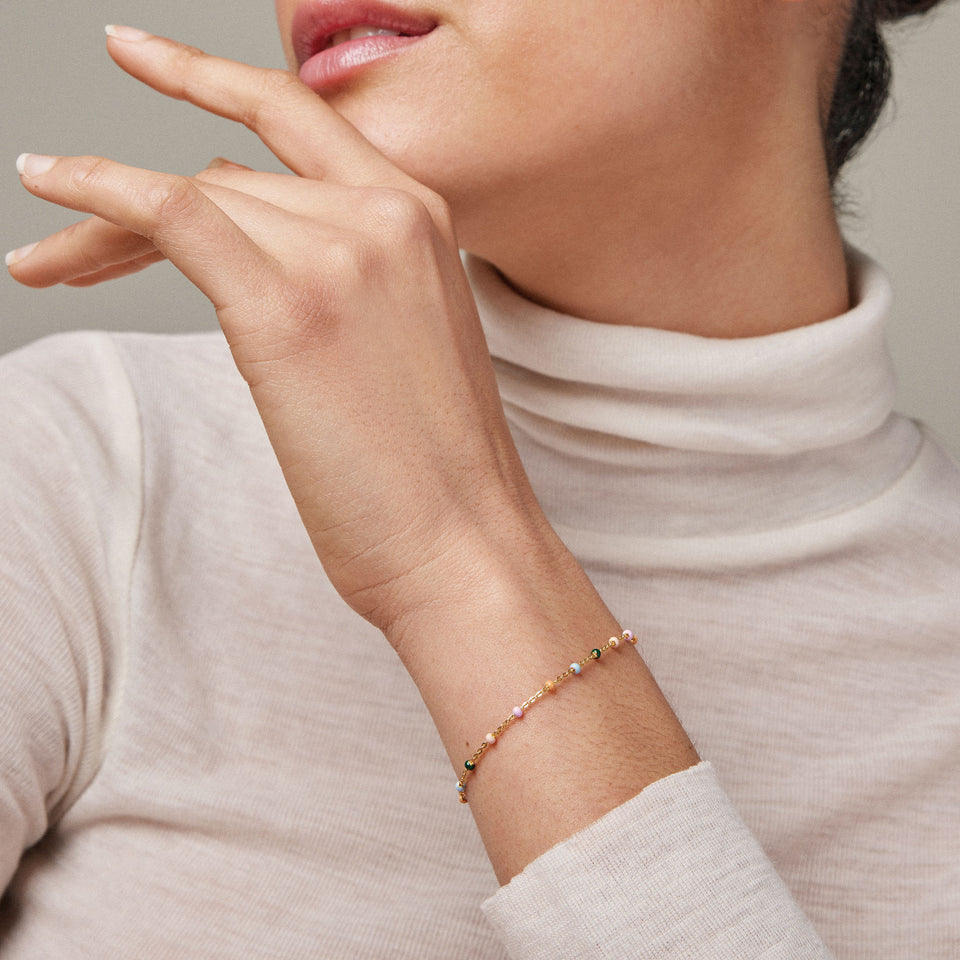Lola Bracelet with Colourful Enamel Charms