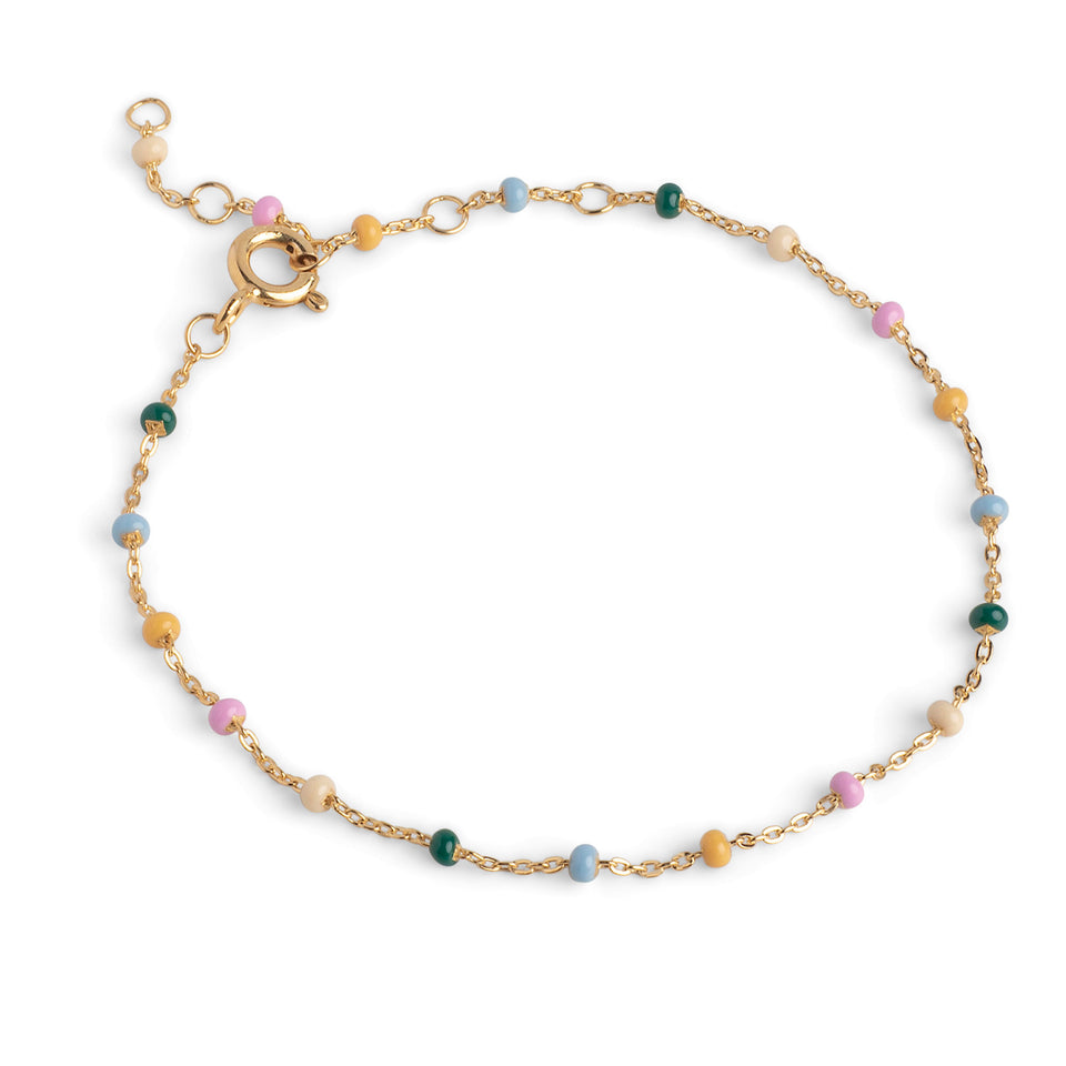 Lola Bracelet with Colourful Enamel Charms