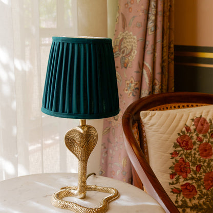 Dakota Snake Lamp - Recycled Brass Table Light