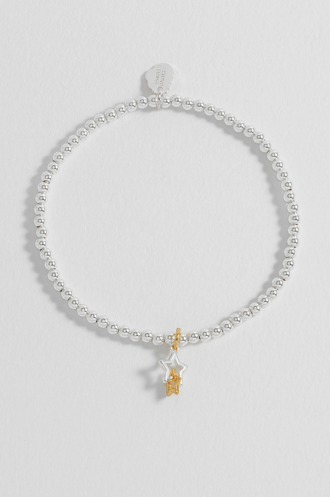 Sienna Beaded Double Star Charm Bracelet