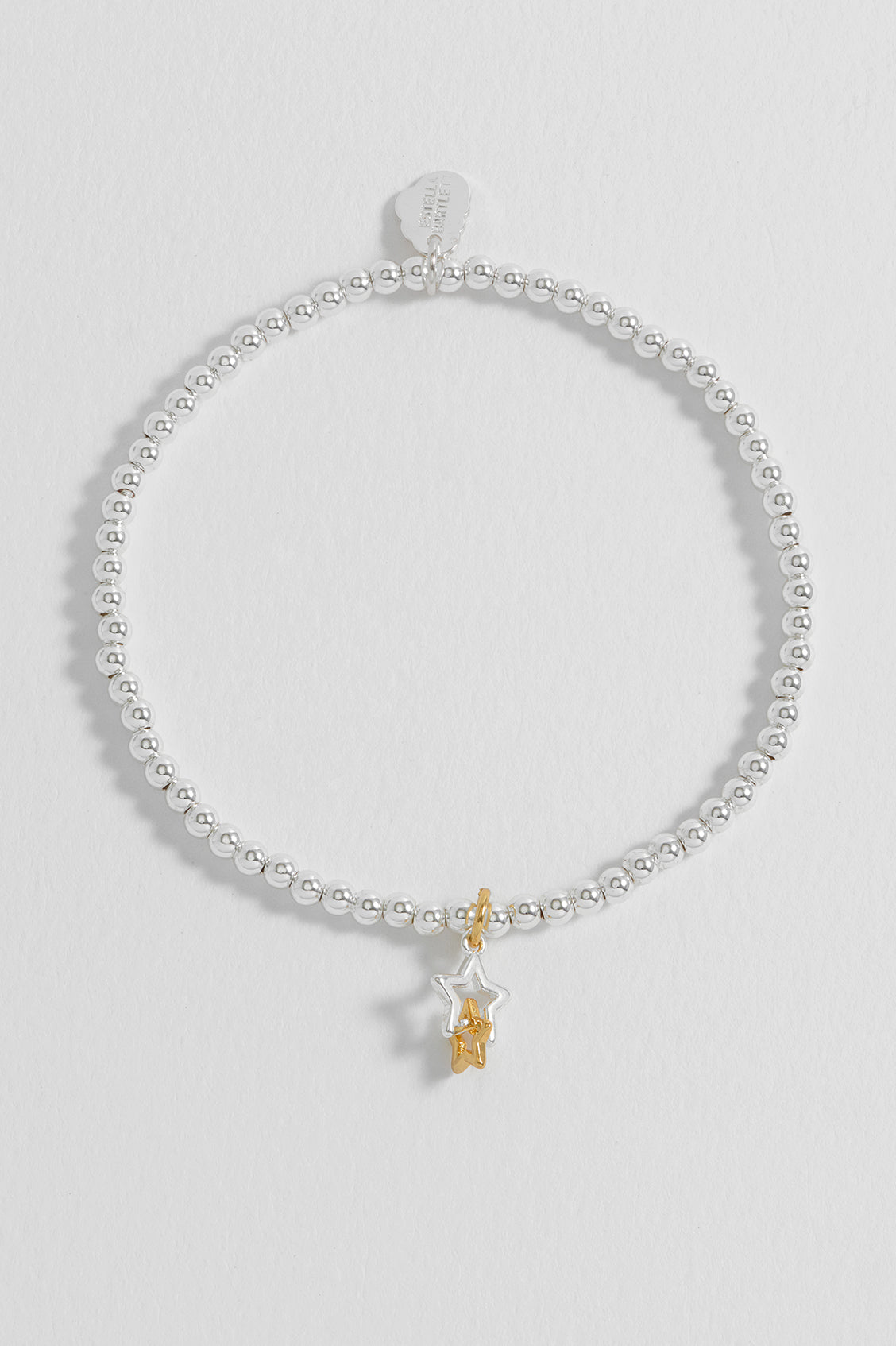Sienna Beaded Double Star Charm Bracelet