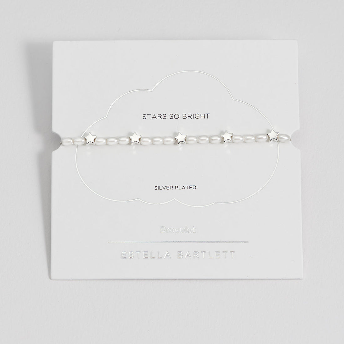 Mixed Pearl and Star Adjustable Bracelet