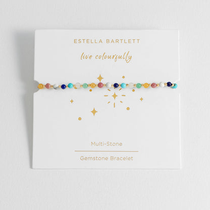 Amelia Multi-Coloured Gemstone Bracelet