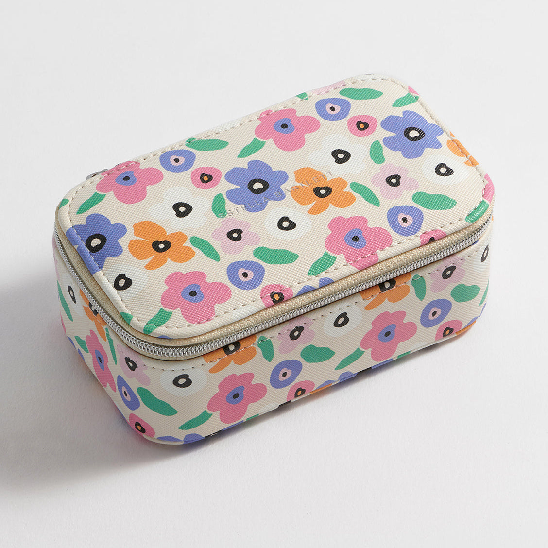 Floral Mini Jewellery Box for Travel