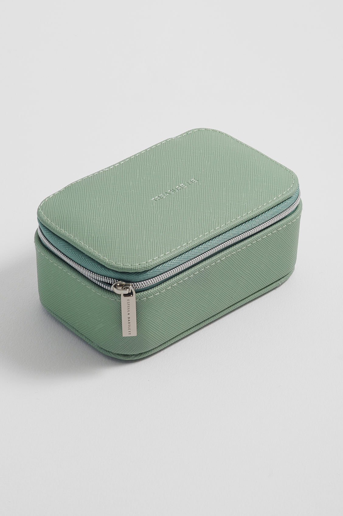 Mint Green Mini Jewellery Box with Message